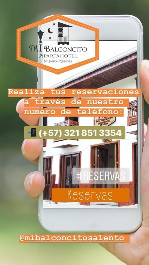 Mi Balconcito Apartman Salento Kültér fotó