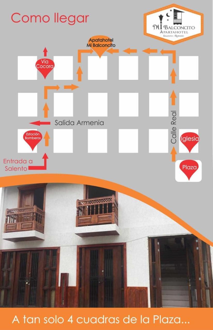 Mi Balconcito Apartman Salento Kültér fotó
